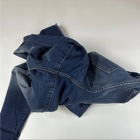 Torrid Women’s Jeans Plus Size 18 Boyfriend Dark Wash Distressing #2512 - Picture 13 of 16